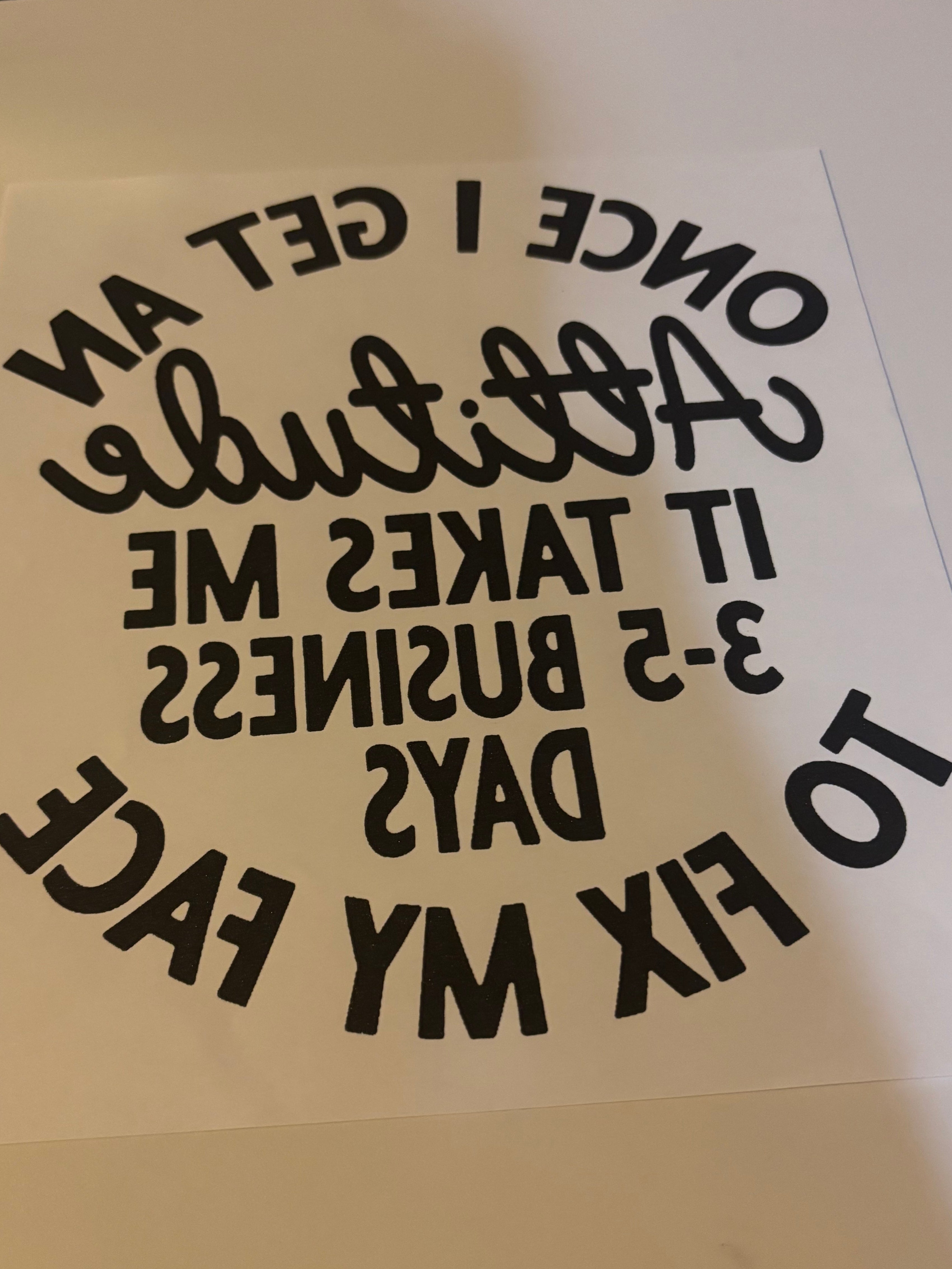 Attitude (adult transfer)